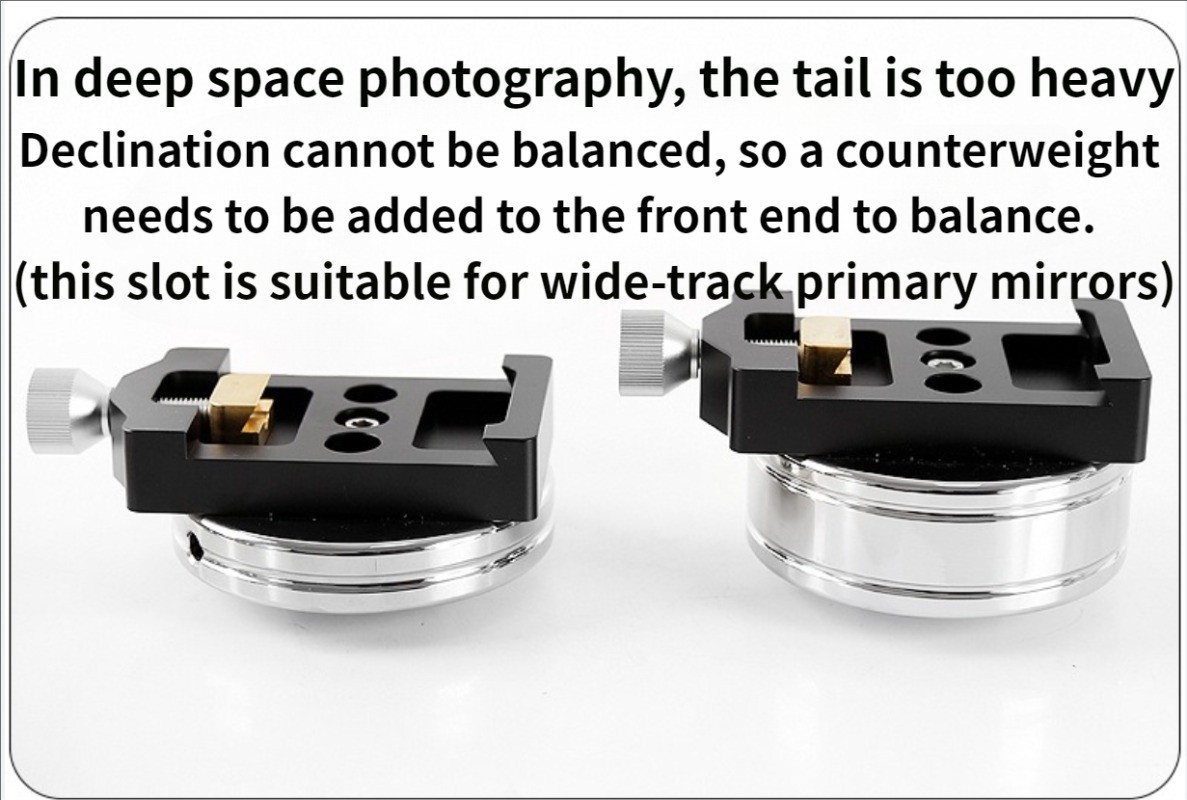 Narrow Orbit Wide Orbit Main Mirror Hammer Balance Set 0.25kg 0.5KG 1KG 2KG