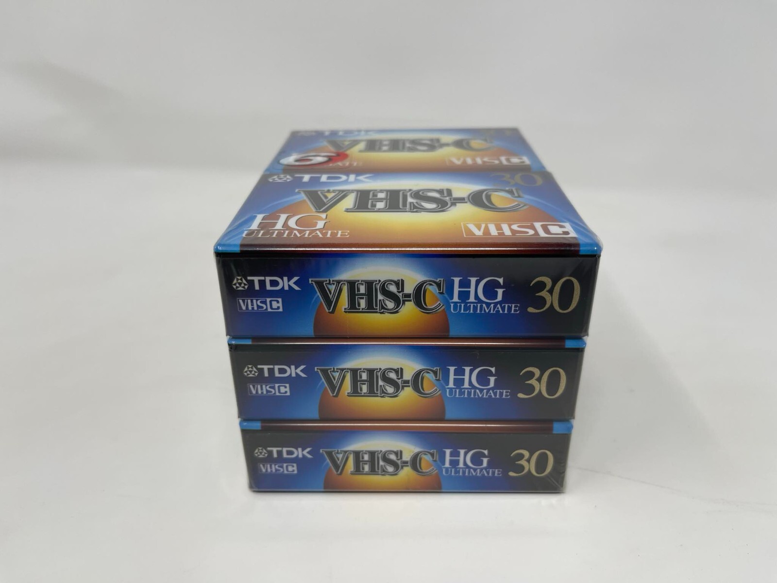 TDK TC30 HG Ultimate VHS-C Camcorder Tapes 6 Pack Bundle Brand New!