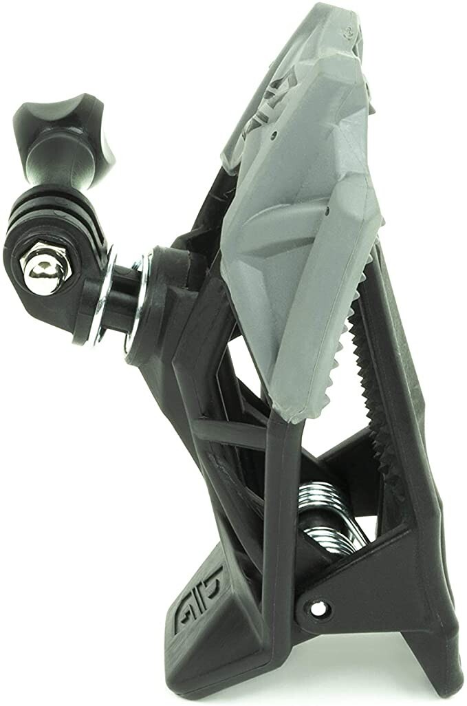 Dango Design Gopro Universal Helmet Gripper Clip Mount Holder Go Pro Black/Grey