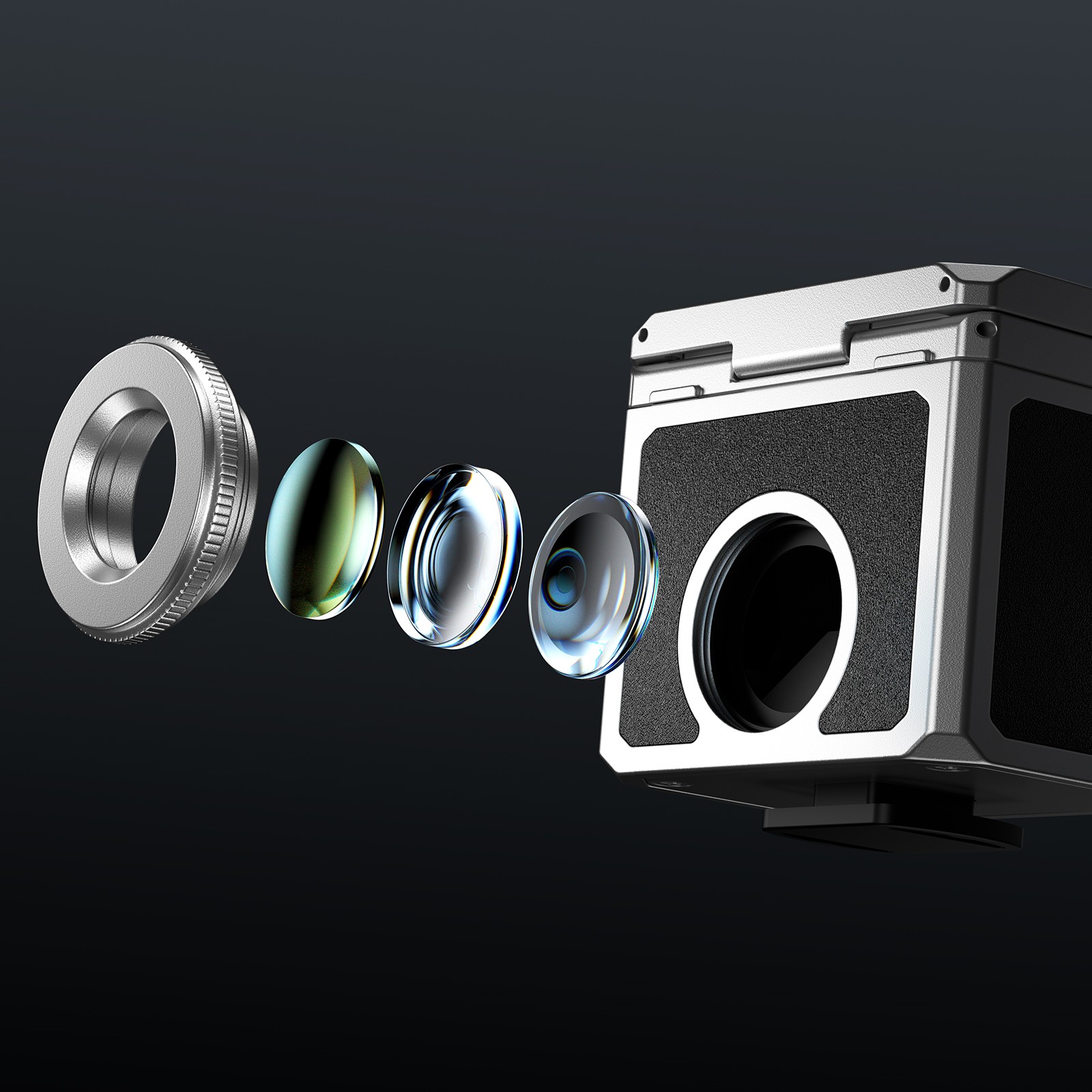 Ulanzi VF01 Retro Waist-Level Viewfinder for Most Cameras