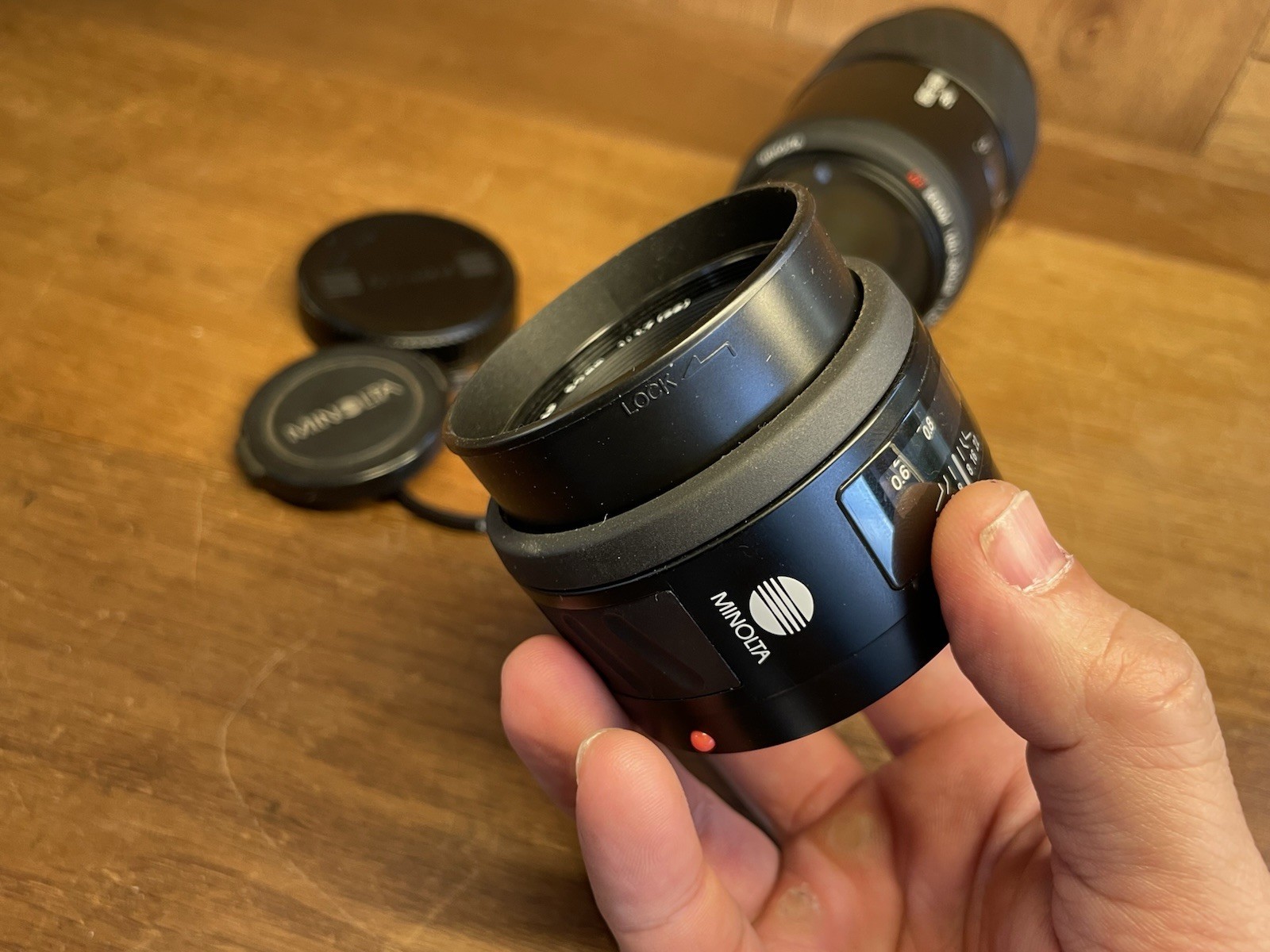 *New Type 2 Lens Set : Almost Mint* Minolta AF 50mm F/1.7 & 100-300mm F/4.5-5.6