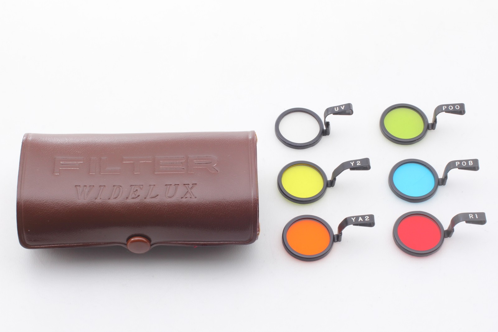 [MINT / Leather Case] Color Filter Set for Widelux F7 F8 Panoramic Camera JAPAN