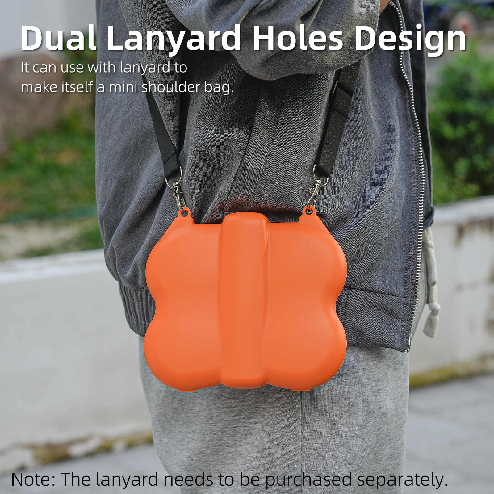 Protective Hard Storage Case with Carabiner for DJI NEO 2 Drone Accessories Gear