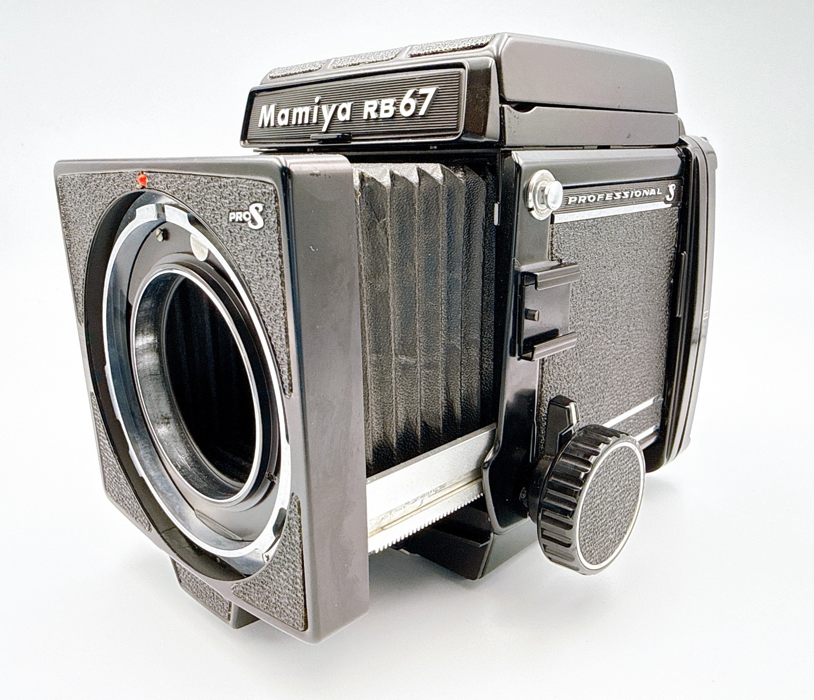 Mamiya RB67 Pro S Medium Format SLR Film Camera w/Lens, Aluminum case – Top Mint
