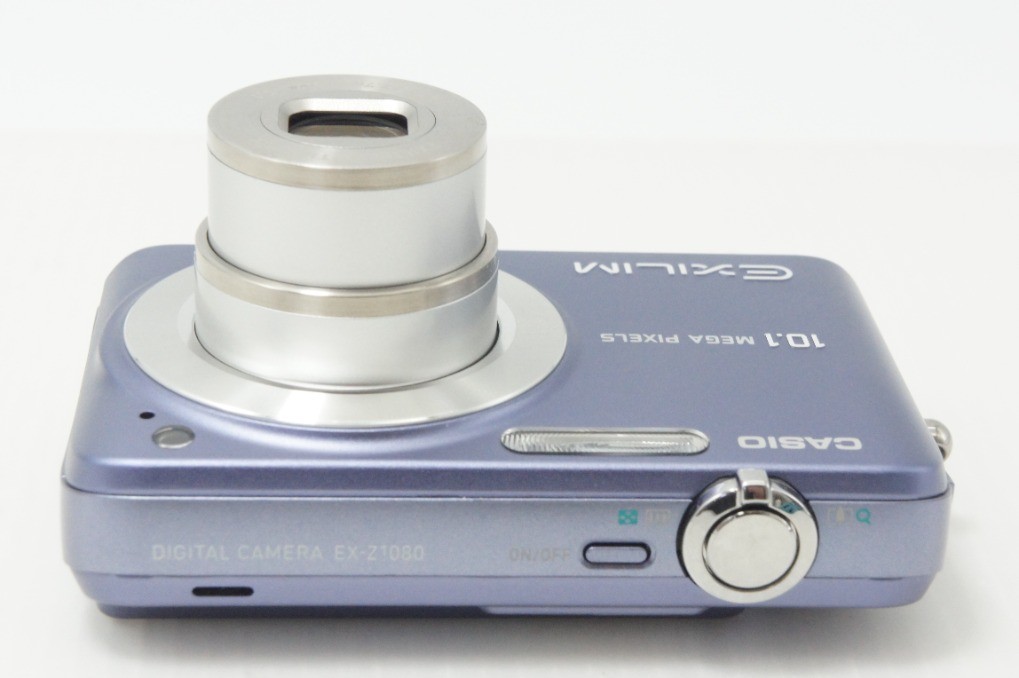 CASIO EXILIM ZOOM EX-Z1080 10.1MP Compact Digital Camera Blue #260706aj