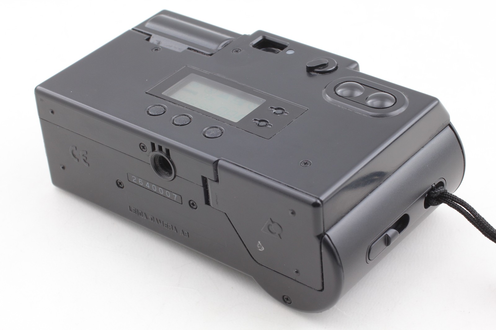 [ Near MINT ] Leica C11 APS Compact Film Camera Sterling Black Analog From JAPAN