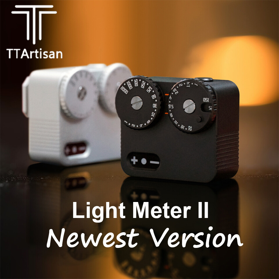 TTArtisan Light Meter Mark II 2 Dials Camera Lightmeter Photometer Photography