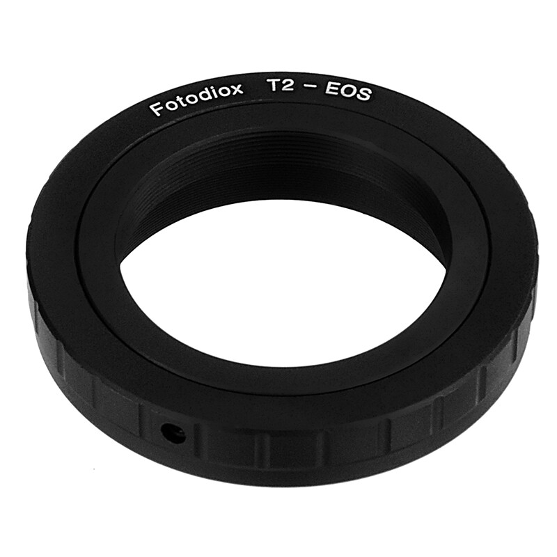 Fotodiox Lens Adapter for T-MOUNT (T2) Lens to Canon EF/EF-S Cameras [T2-EOS]
