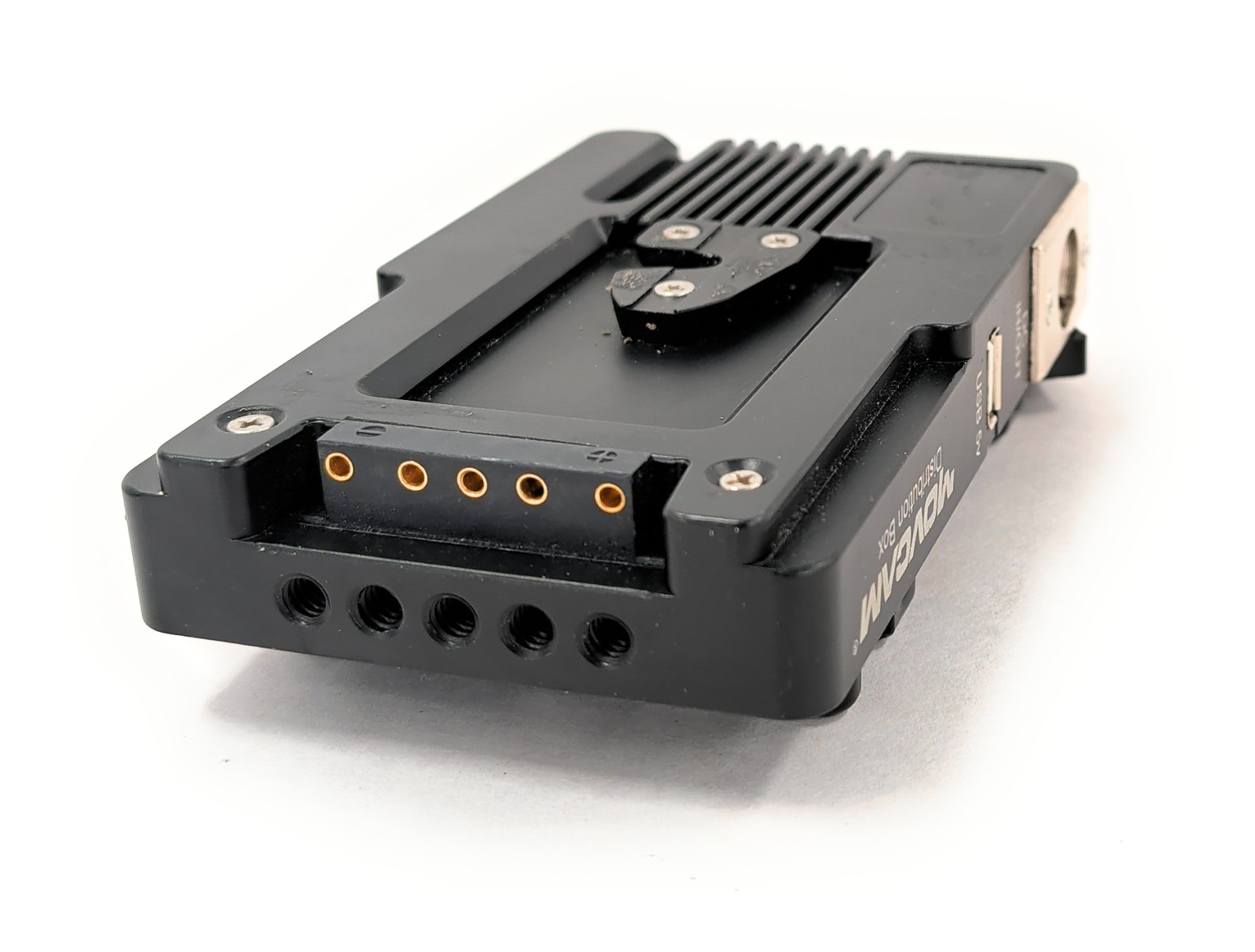 Movcam Anton Bauer Gold Mount Power Distribution Box Converter 5V USB 8.4V