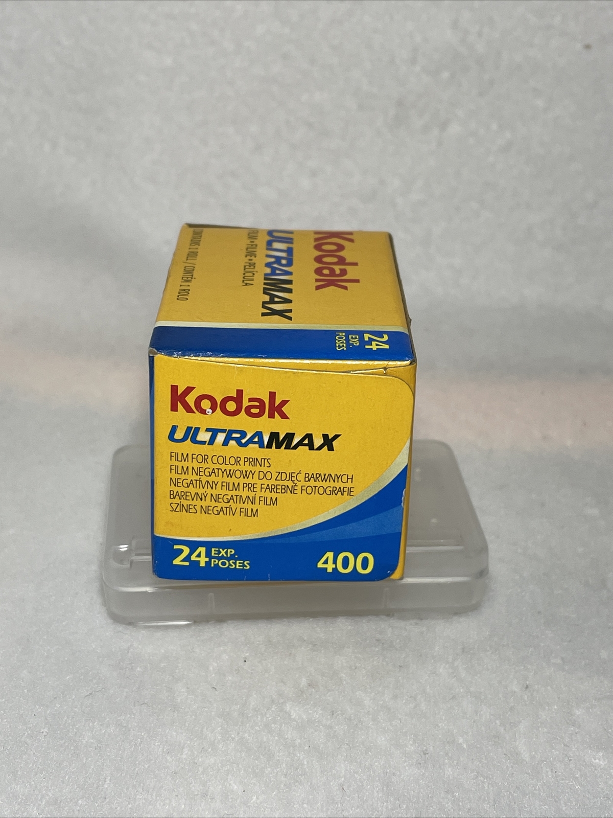 One Roll Kodak Ultramax 400 24-Exposure Color Print 35mm Film Expires 03/2010