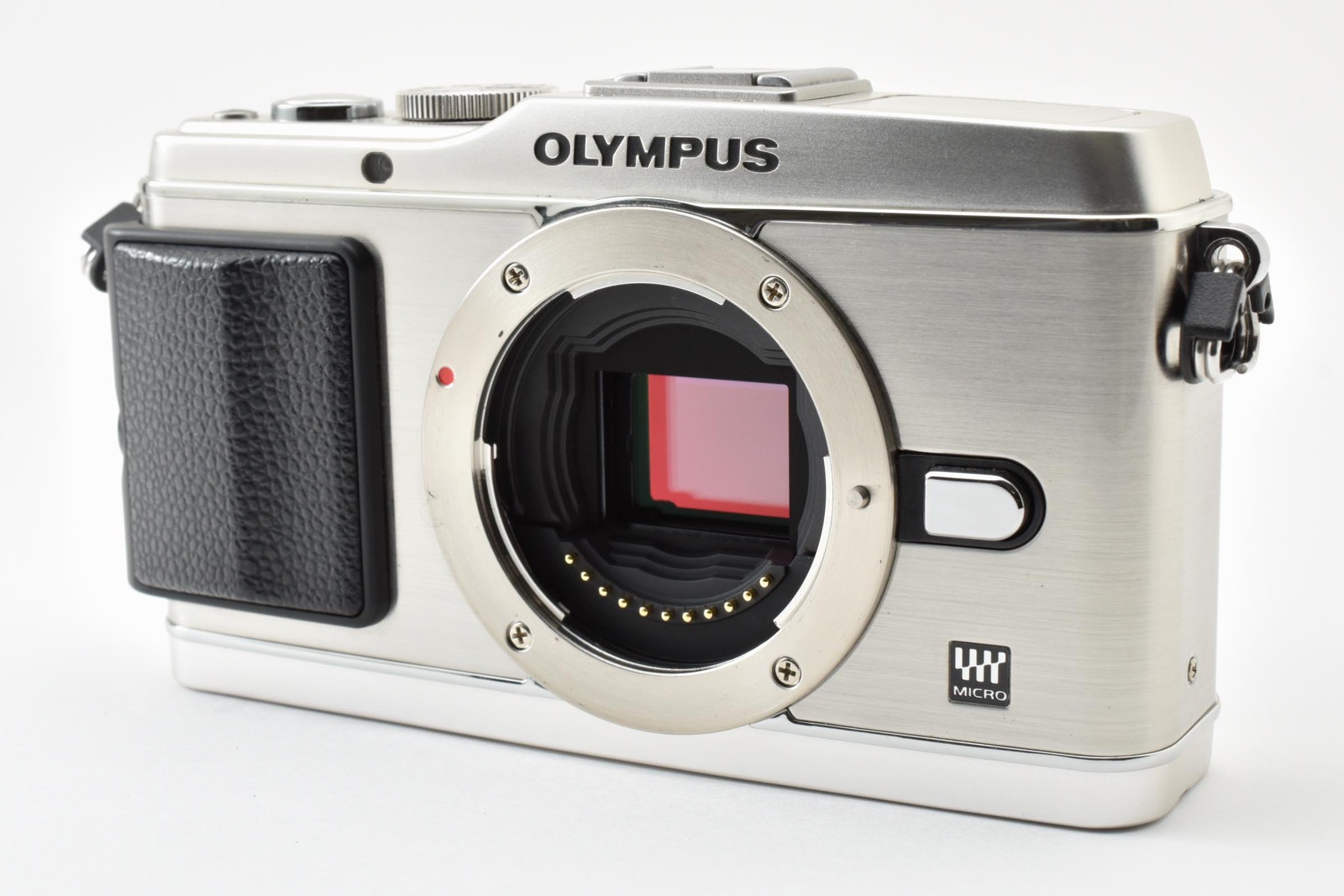 [MINT] OLYMPUS PEN E-P3 12.3MP Mirrorless Digital Camera Body Silver from JAPAN