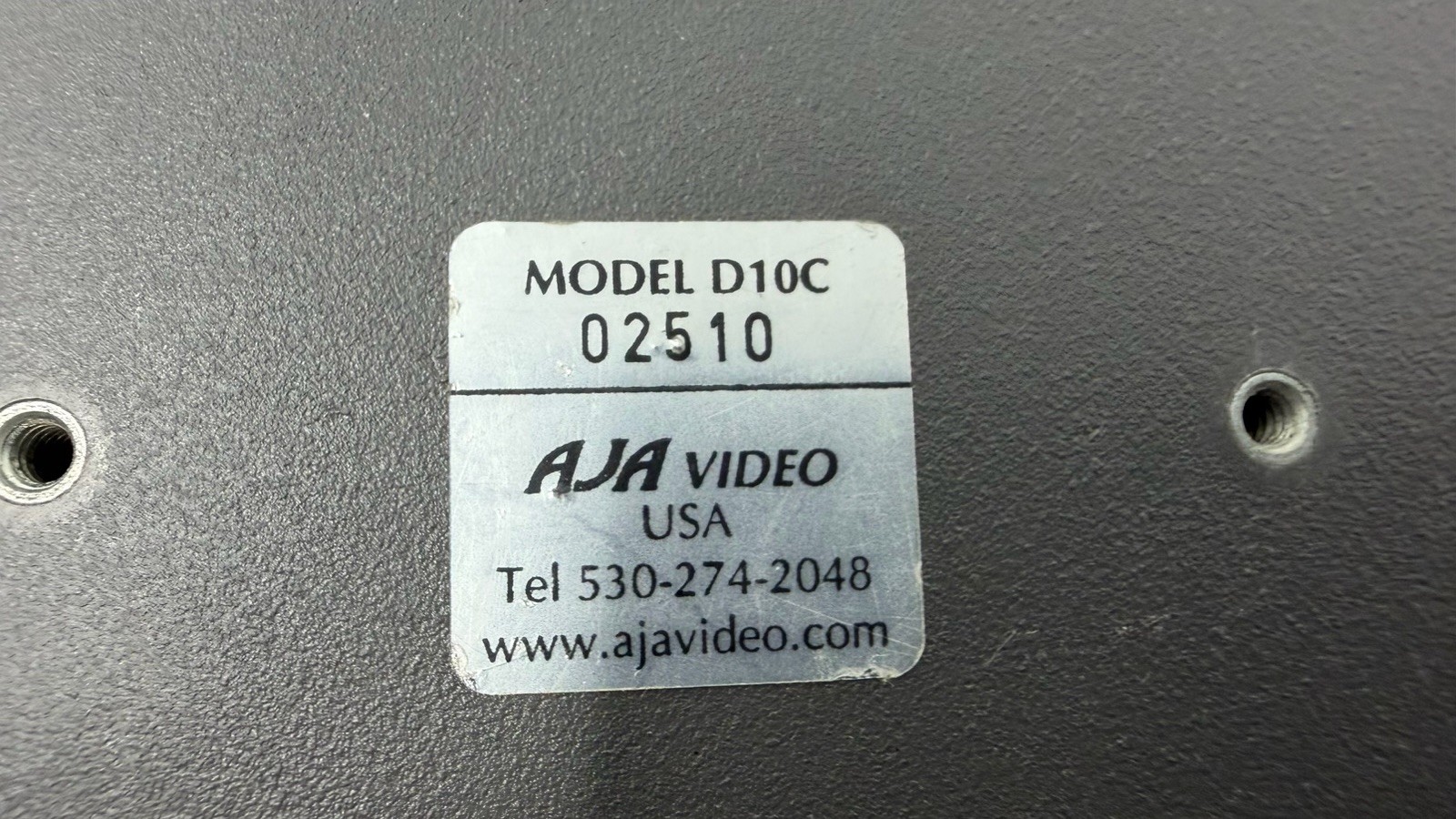 AJA Video D10C Serial Digital to Analog Converter – Component/Composite