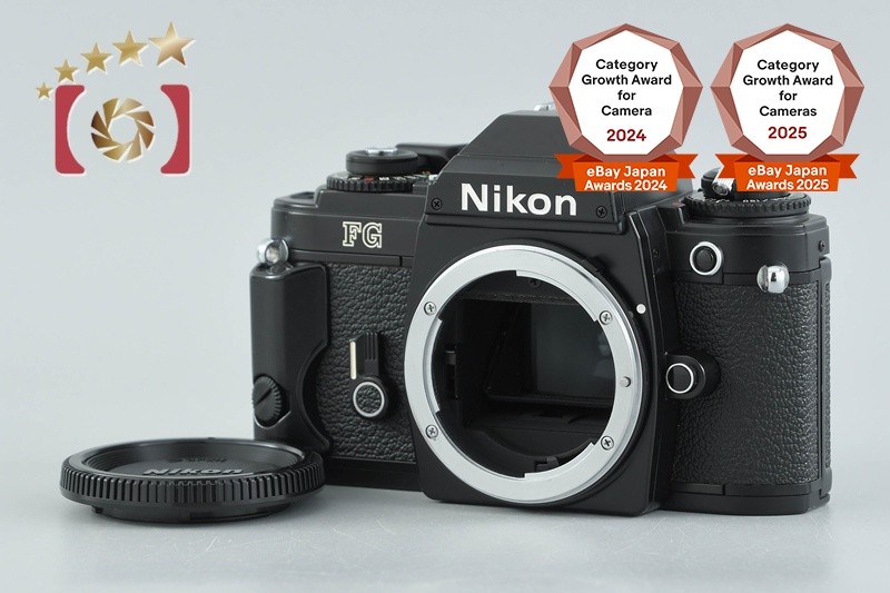 Nikon FG Black 35mm SLR Film Camera Body
