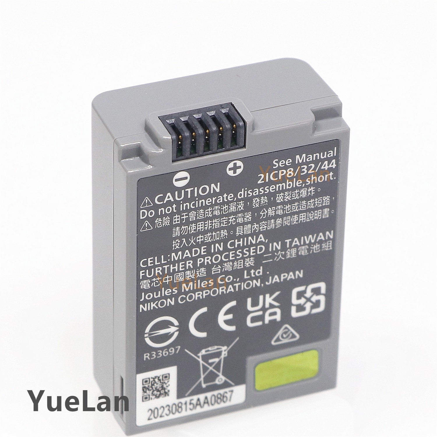 Original Nikon EN-EL25a Battery for Nikon Z Series Z 30 Z30 Z 50 Z50 Z FC Zfc