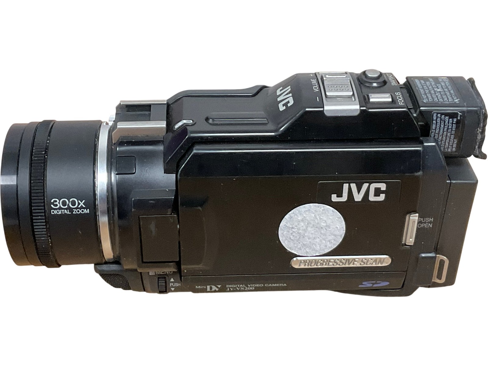 JVC JY-VS200E Digital Video Camera 300x Zoom Progressive Scan