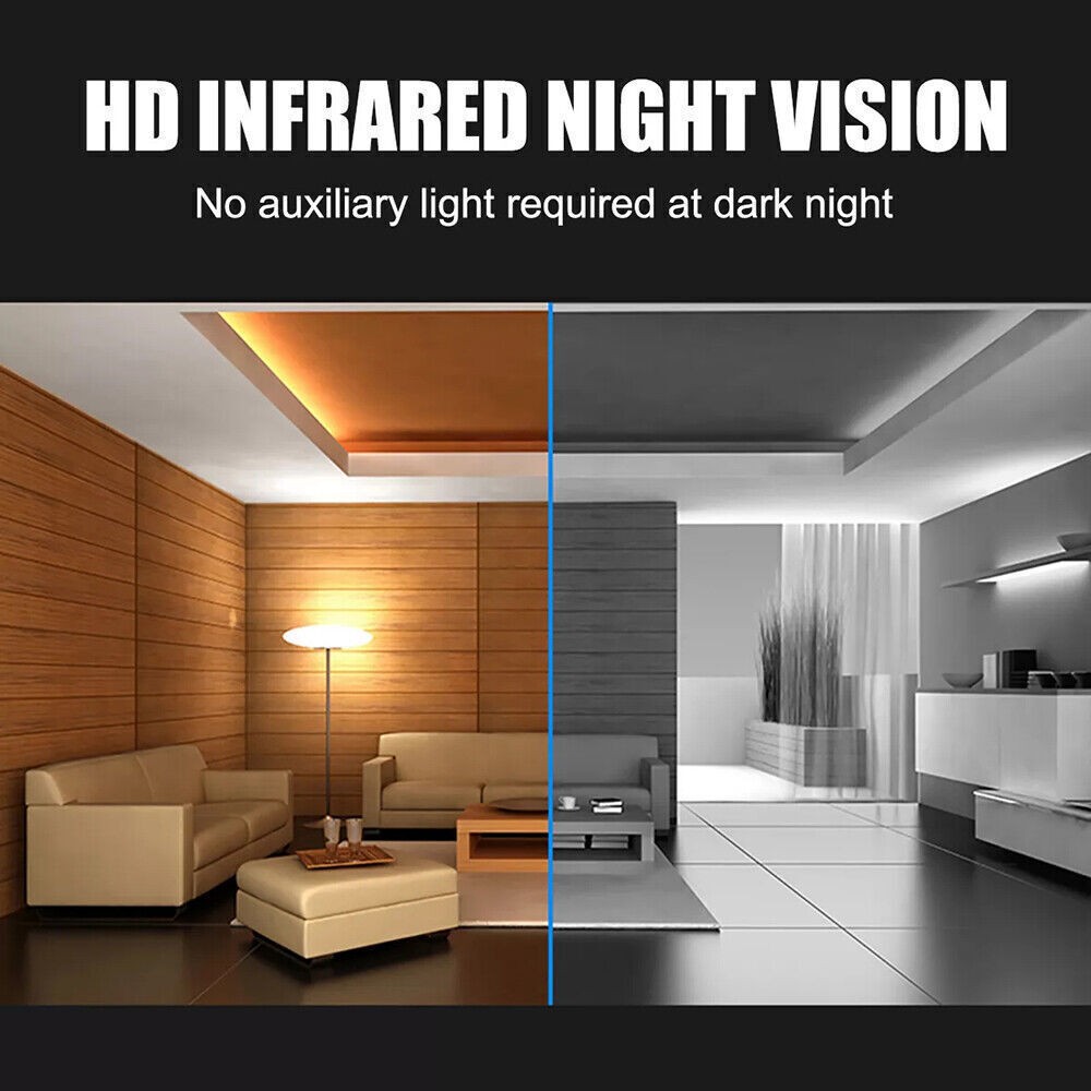 Mini Police Body Camera HD 1080P Video DVR Clip IR Night Cam Camcorder US