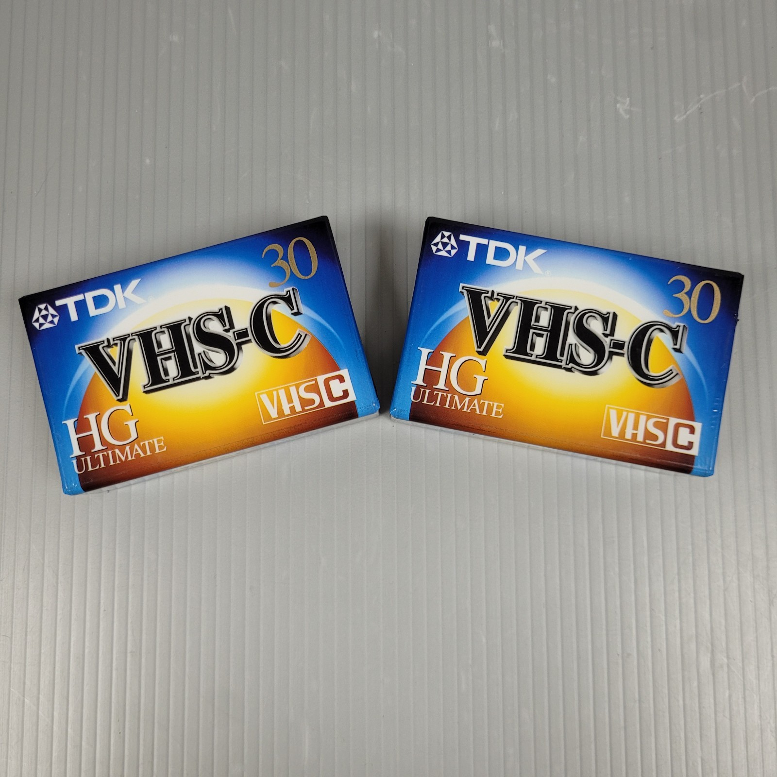 TDK 30 VHS-C Camcorder Videotape HG Ultimate 2X LOT Cassette Tape NEW SEALED