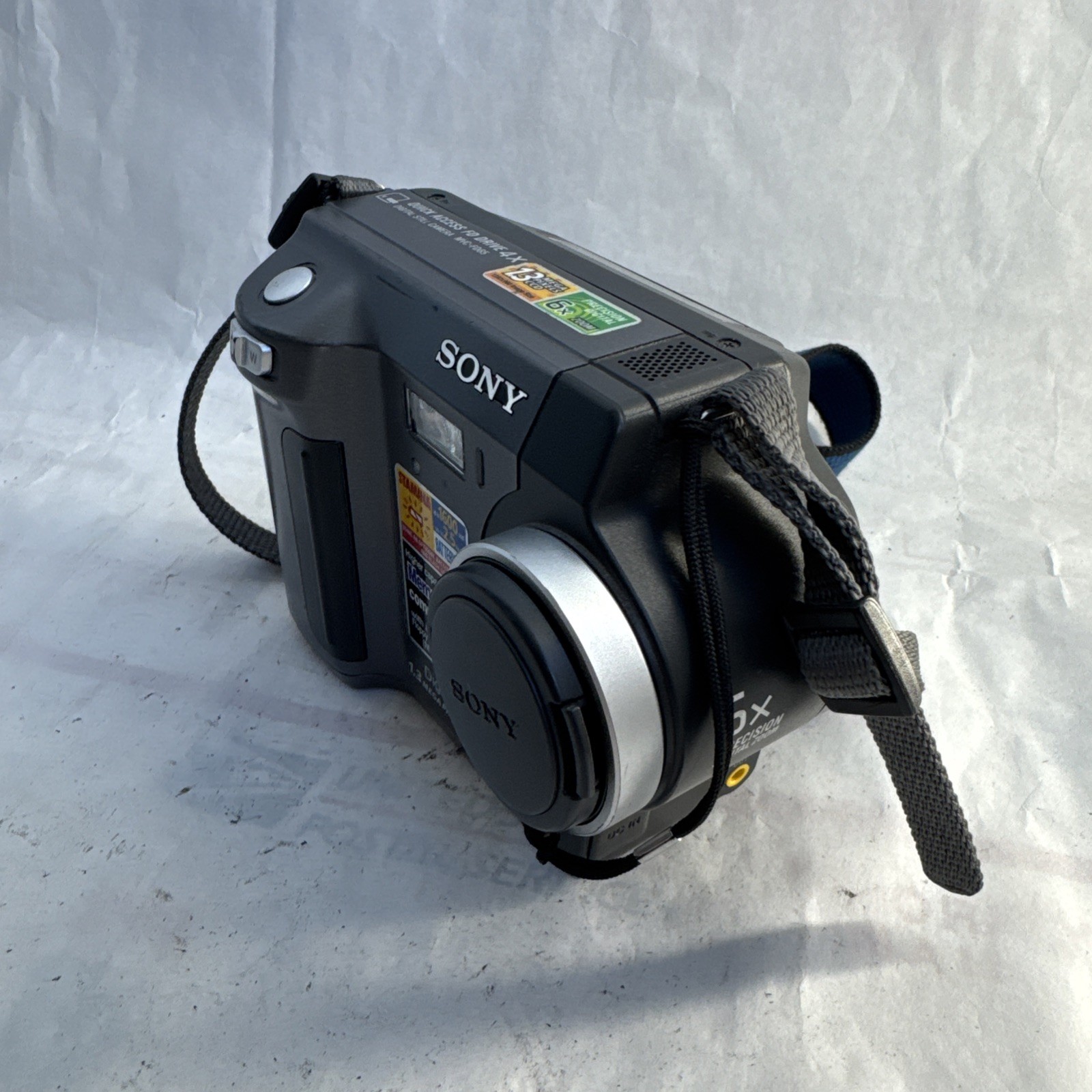 Sony Mavica MVC-FD85 1.3MP Digital Camera – Black – Tested & Working!