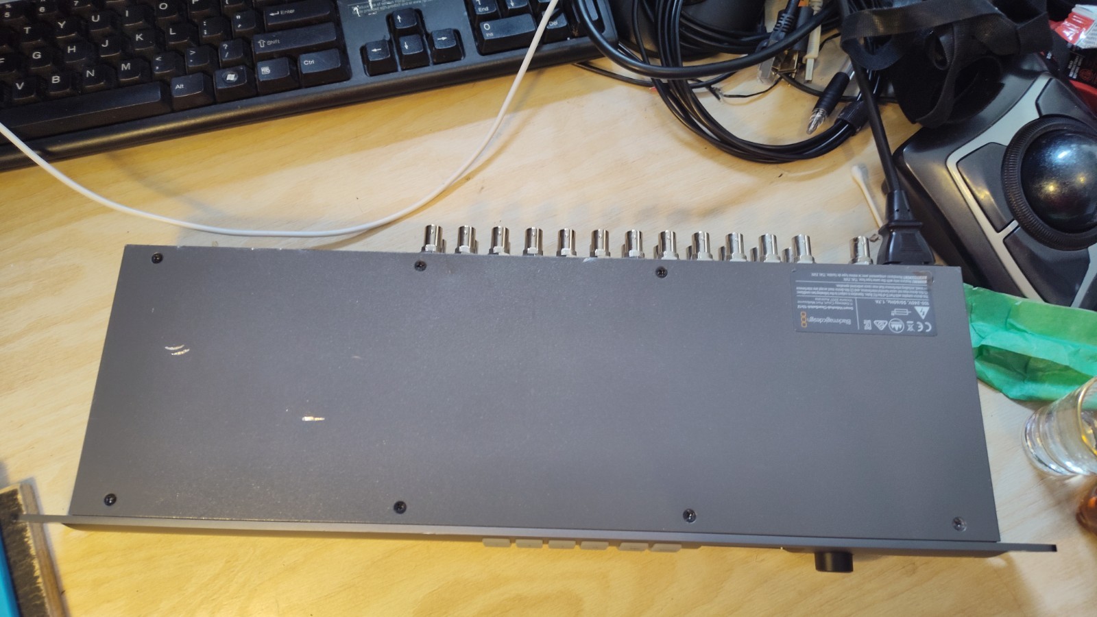 Blackmagic Design Smart Videohub CleanSwitch 12×12 With Brand New Power Supply