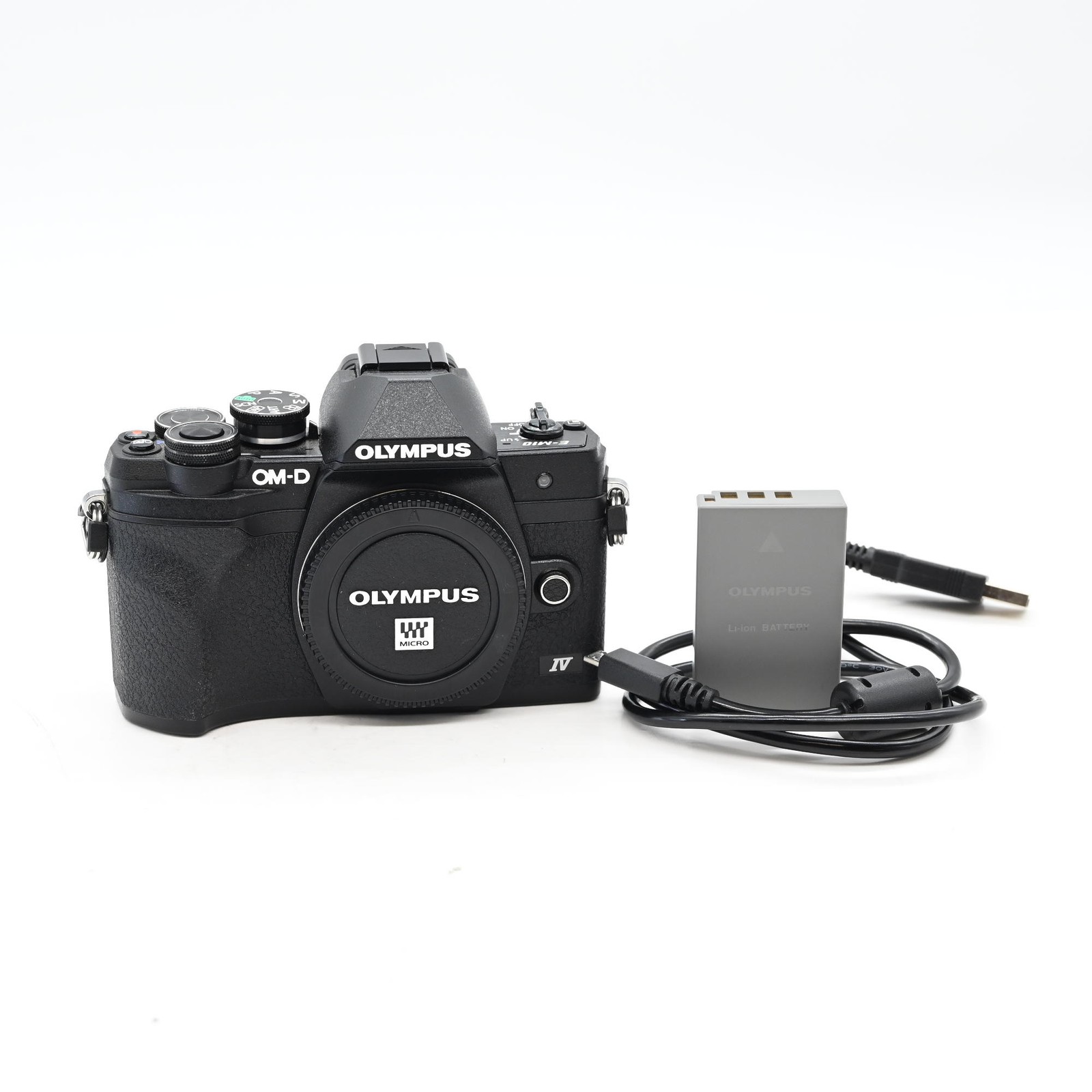 Olympus OM-D E-M10 Mark IV 20.3 MP MFT Digital Camera Body #511