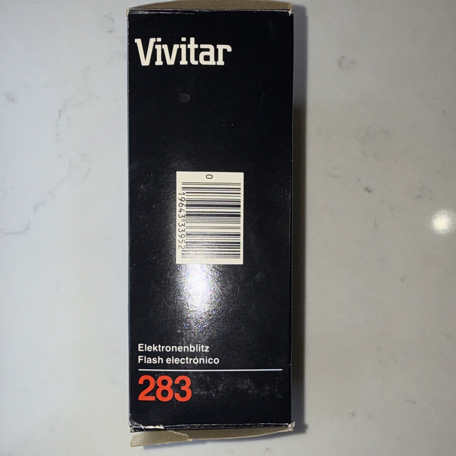 Vivitar 283 Shoe Mount Hot Shoe Flash Auto Exposure Xenon GN36 w/ Box