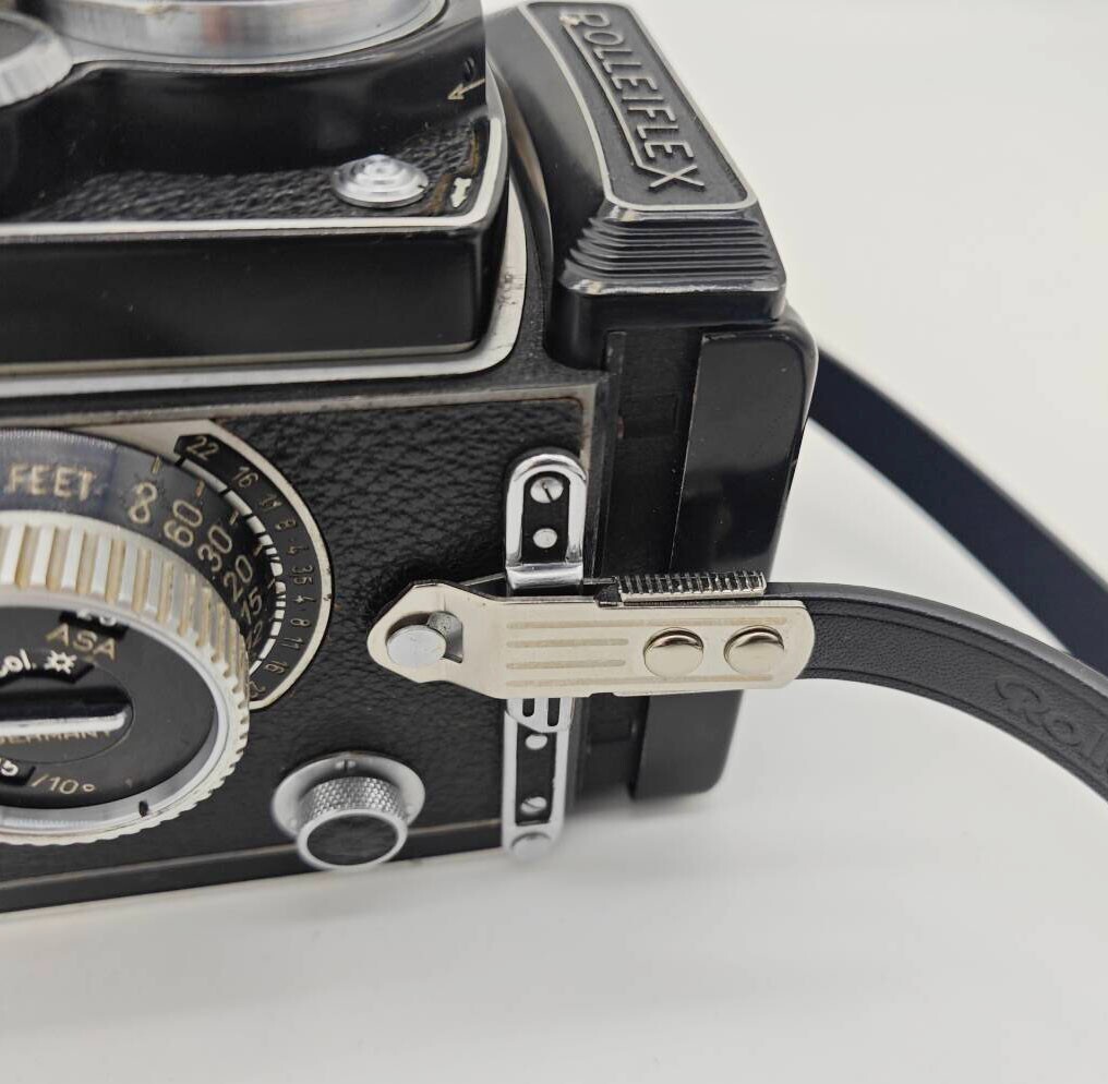 NEW Leather Neck Shoulder Strap Rolleicord 75/3.5 MX-EVS VB 2.8C 2.8D Camera PAD