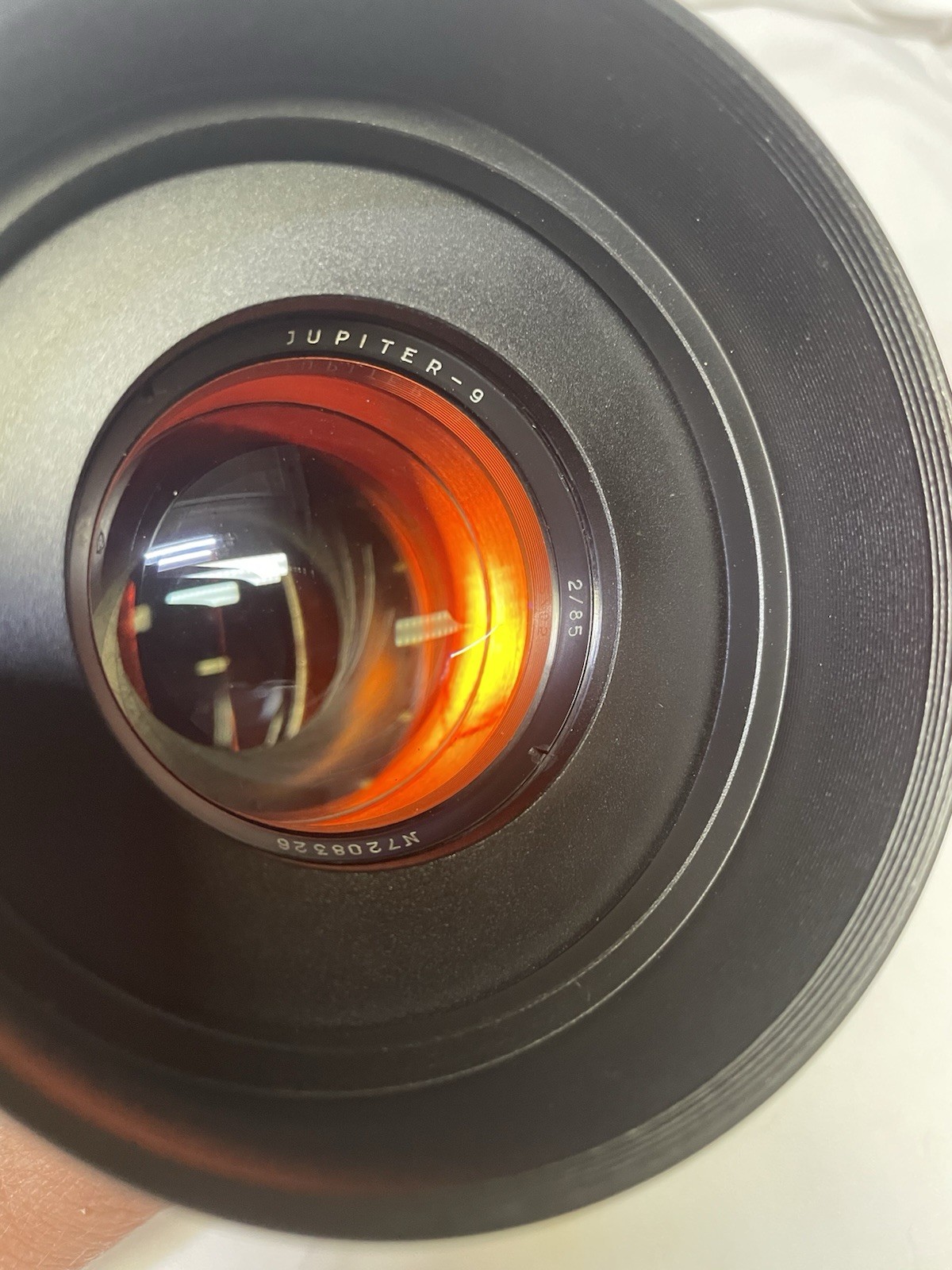 PL Mount Cine Mod Soviet Lenses Anamorphic Amber (w/Sony E Adapter) US SELLER