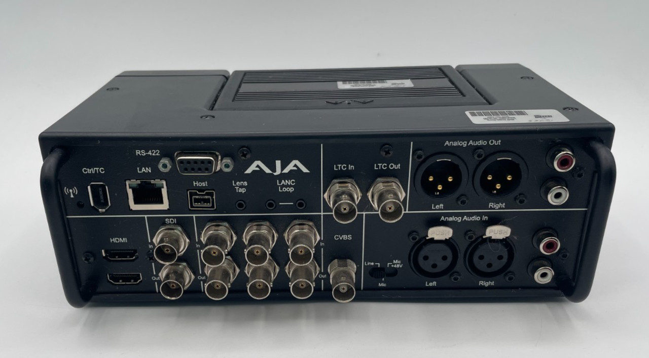 AJA Ki Pro File-Based HD/SD Video Recorder and Player w/PS & KI-STOR500 500GB HD