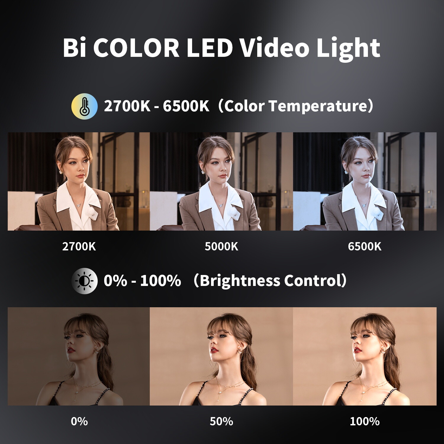 ZHIYUN CINEPEER CX100 100W LED Video Continuous Output Lighting 2700K-6500K