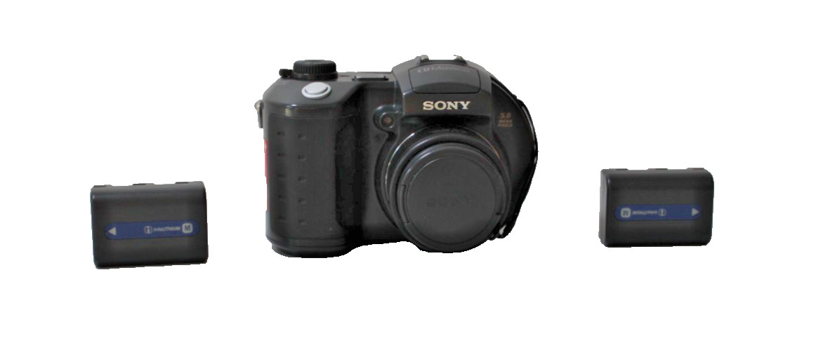 Sony Mavica MVC-CD500 5.0MP Digital Camera Carl Zeiss CD-R/RW Camera