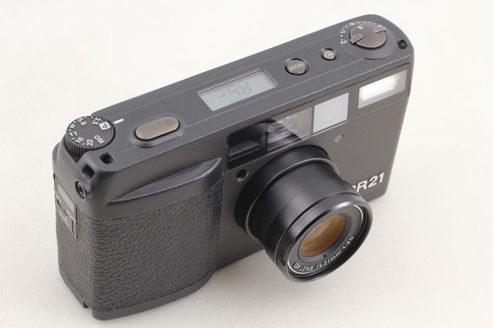 【Unused in Box w/ Hood】 Ricoh GR21 21mm f/3.5 Film Camera LCD Perfect From JAPAN