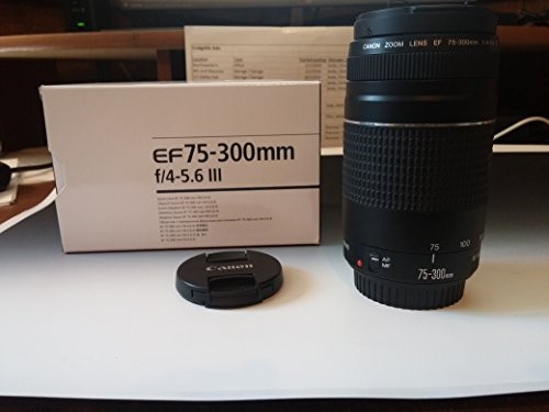 Canon EF 75-300mm f/4-5.6 III Telephoto Zoom Lens for Canon EOS 7D, 60D, EOS 70D