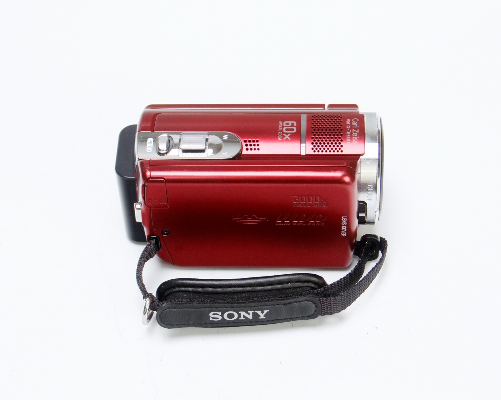Sony Handycam DCR-SR68 Standard Definition Camcorder (Red) 80GB HDD