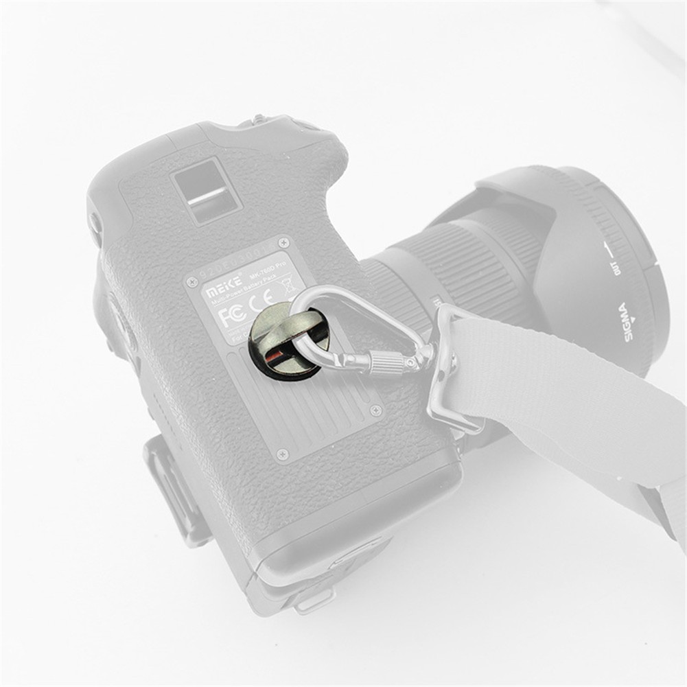 1/4″ Thread Camera DSLR Shoulder Strap Connection Buckle Fixing Screw Adapter
