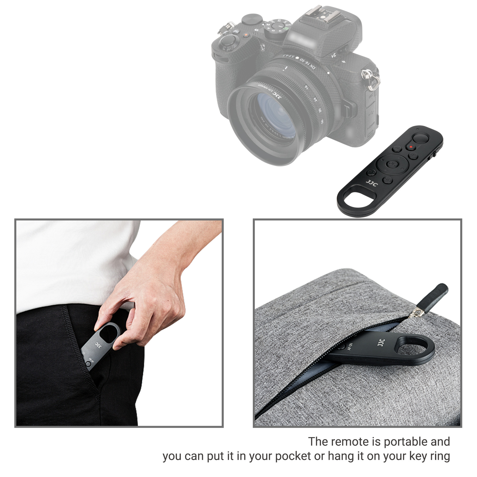 Bluetooth Wireless Remote Control for Nikon Z50 Zfc P950 P1000 B600 as ML-L7