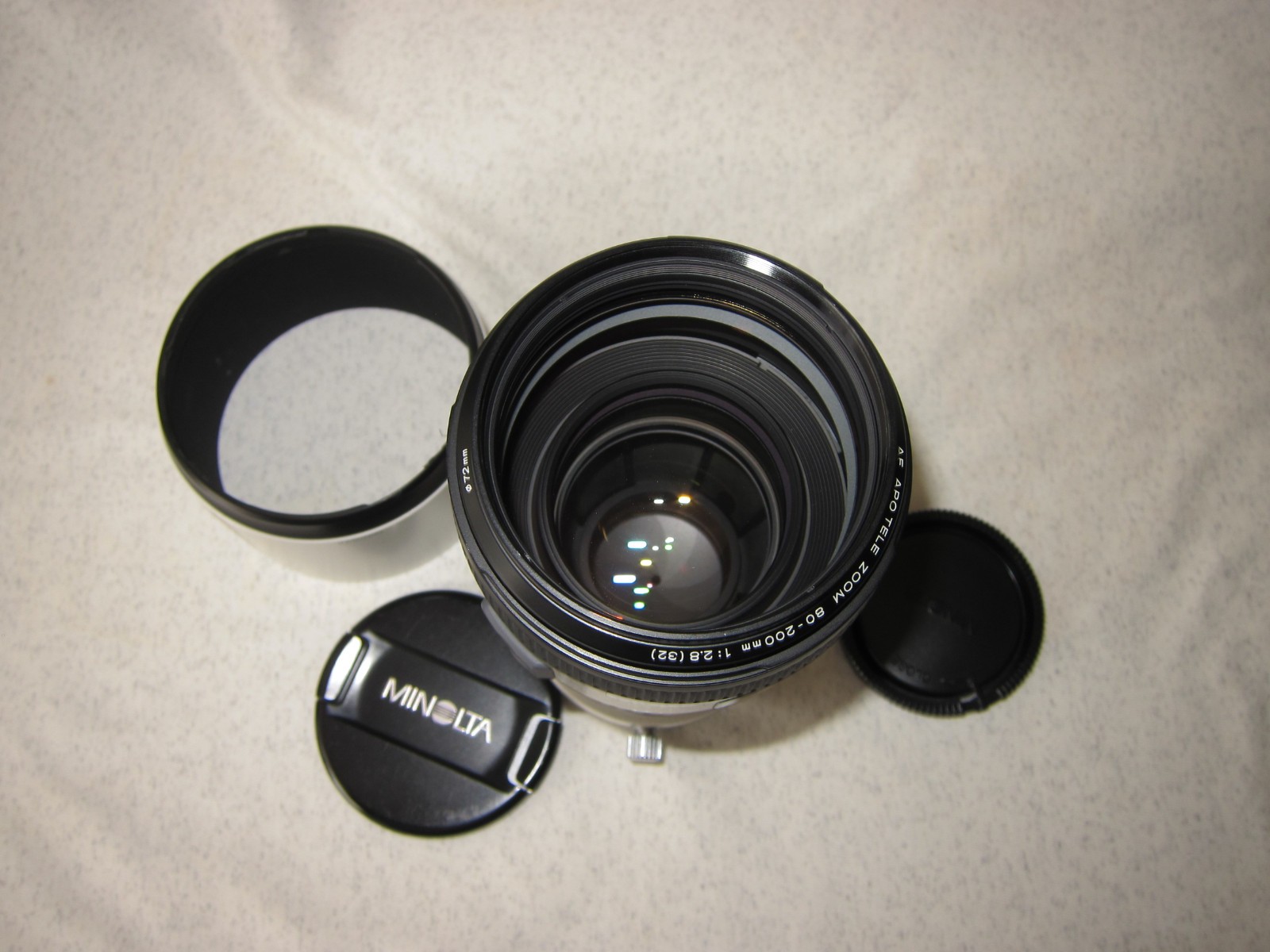 Minolta High Speed AF APO Tele Zoom 80-200mm 1:2.8 Sony/Minolta A-Mount Japan.