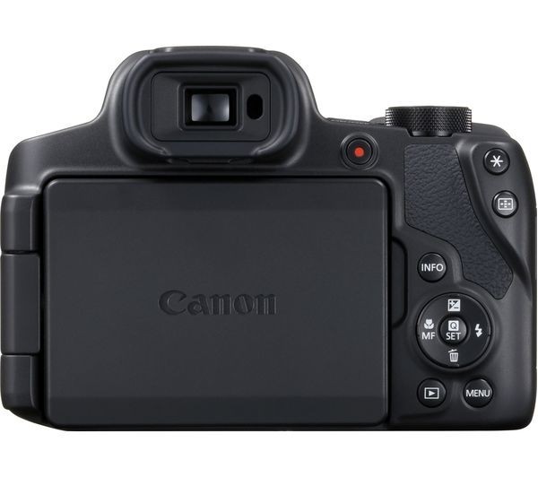 Canon PowerShot SX70 HS 20.3MP 65x Zoom 4K Wi-Fi Bridge Digital Camera Black