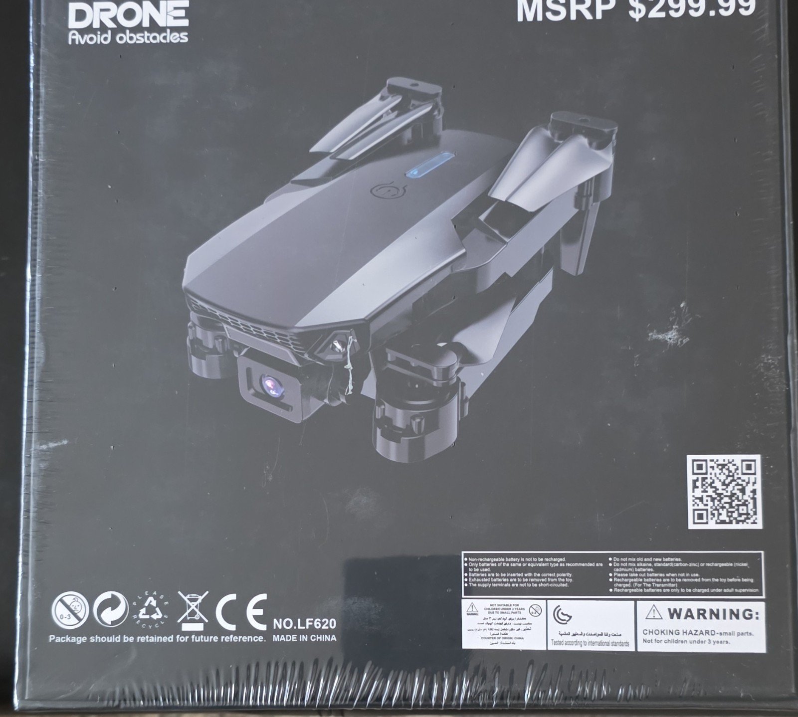 SMS LF620 Ready to Fly Drone 4K HD Video Recording Obstacle Avoidance