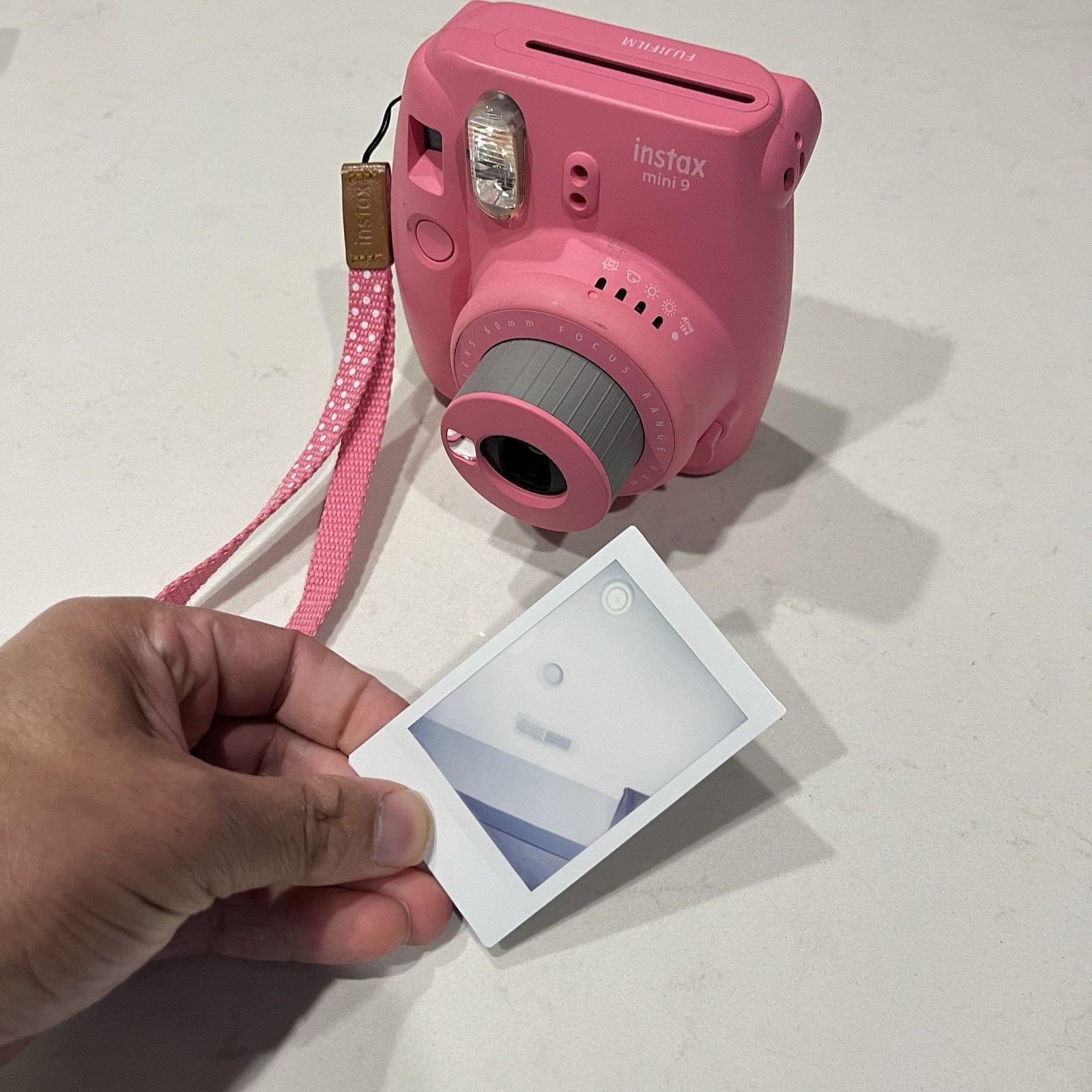 Fujifilm Instax Mini 9 Instant Camera Flamingo Pink – Good – Tested!
