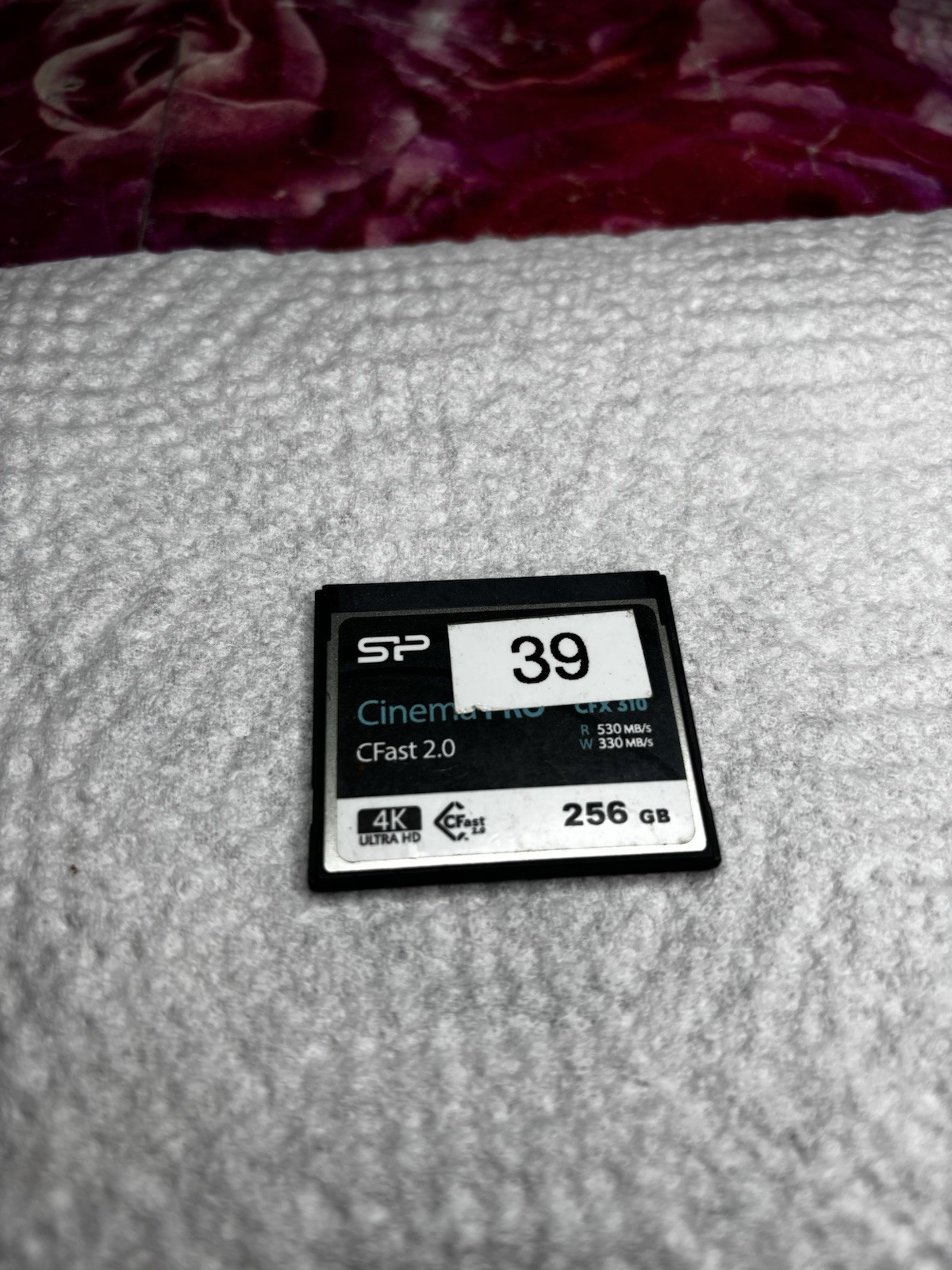 Silicon Power 256GB Cinema PRO CFX 310 cFAST 2.0 Memory Card