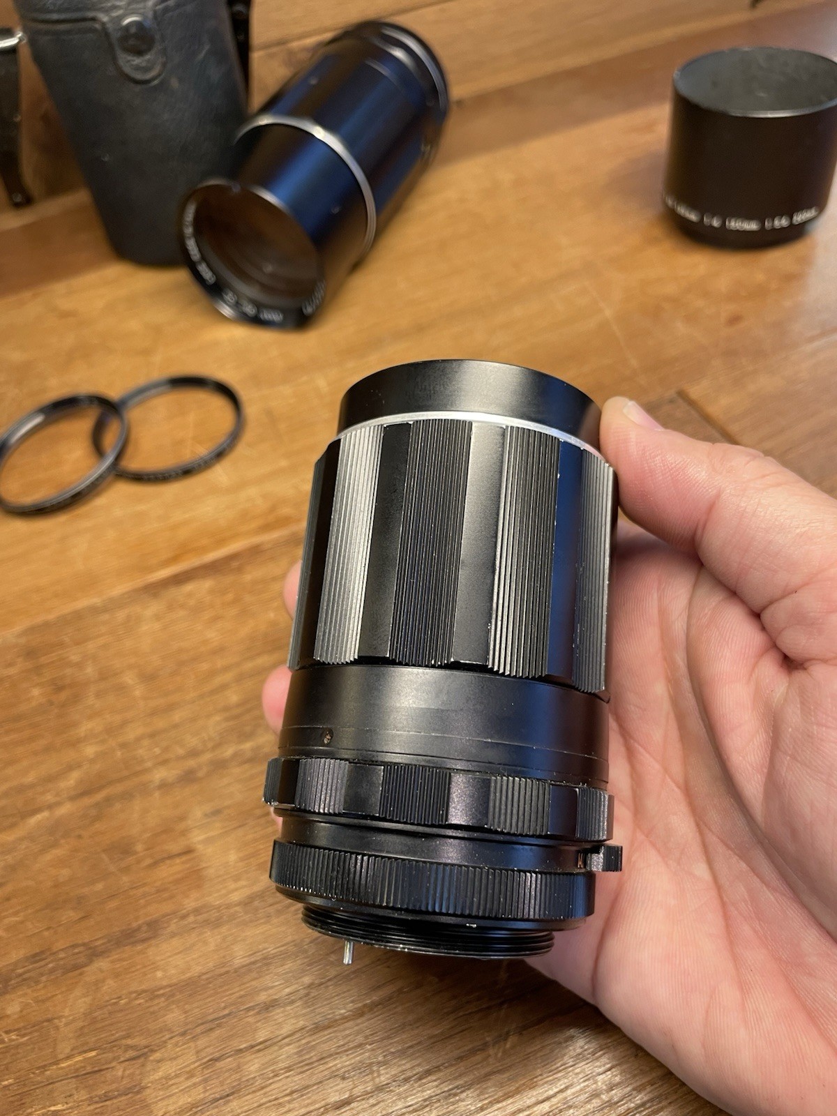 *3 Lens Set: Near Mint ++* Pentax Super Takumar 55mm F/1.8 135mm F/3.5 200mm F/4