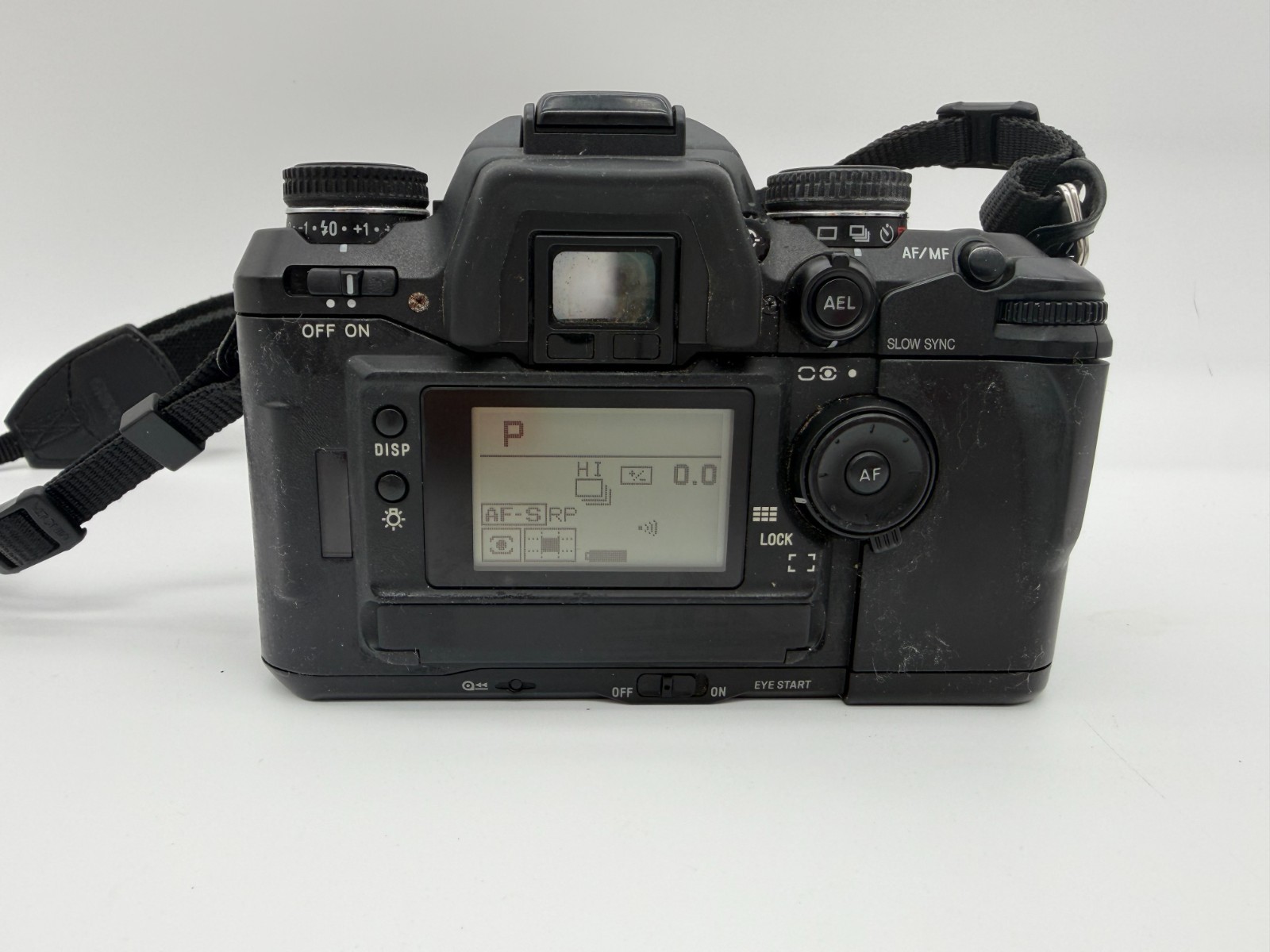 Minolta Maxxum 7 35mm SLR Camera w/Maxxum AF 28mm f/2.8 Lens READ DESCRIPTION