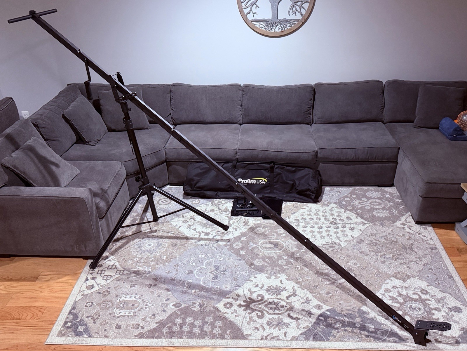 Orion DVC200 Camera 8 ft. Jib Crane with 4 ft Extension (Total 12 ft. in Length)