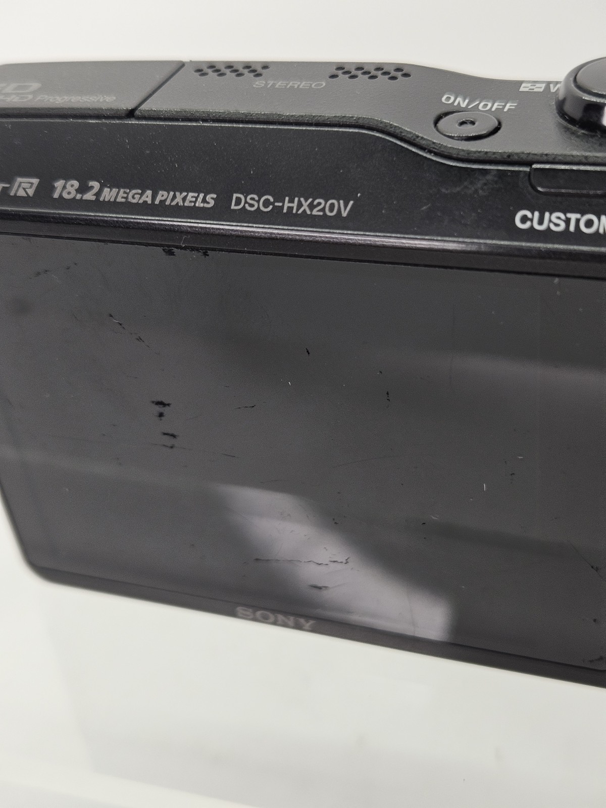 Tested/Works Sony Cyber-shot DSC-HX20V 18.2MP Digital Camera – Black *READ*