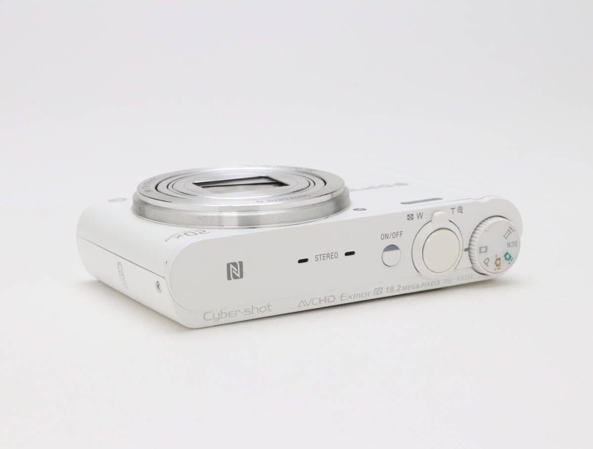 Sony Cyber Shot DSC-WX350 White Digital Camera 18.2MP 20x Zoom BIONZ X Japanese
