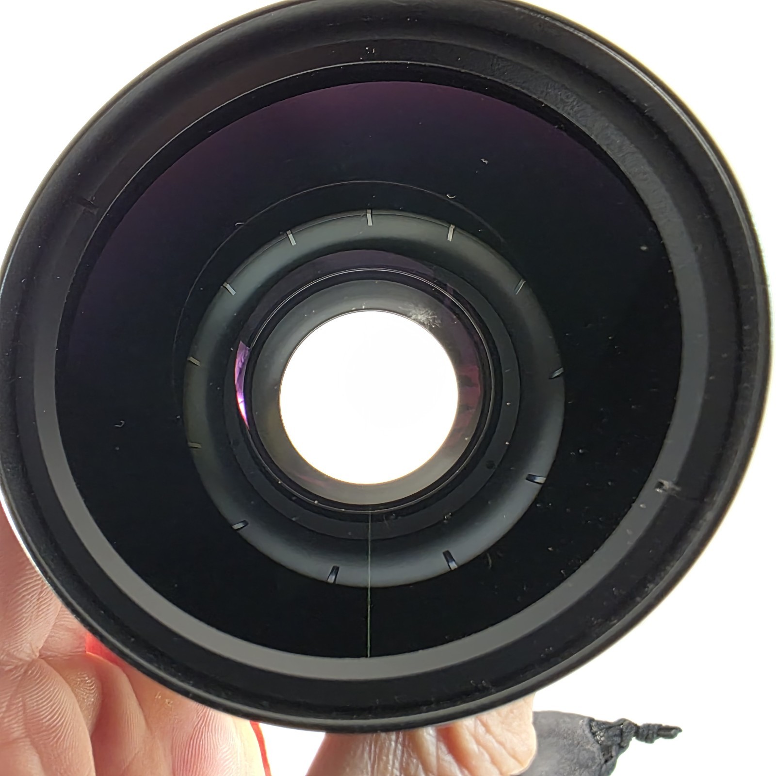 Canon Wide Converter WC-DC58N 0.7x Wide Angle Auxiliary Lens w/Box & Bag
