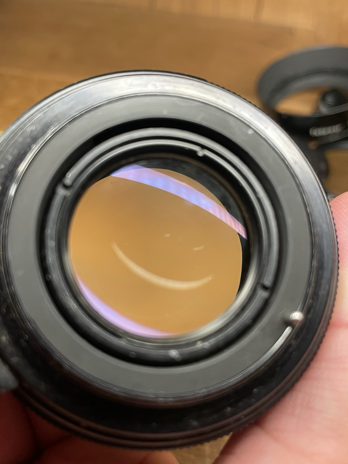 *Early Model Near Mint w/ ND Filter & Hood* Pentax Super Takumar 55mm F/1.8 Lens