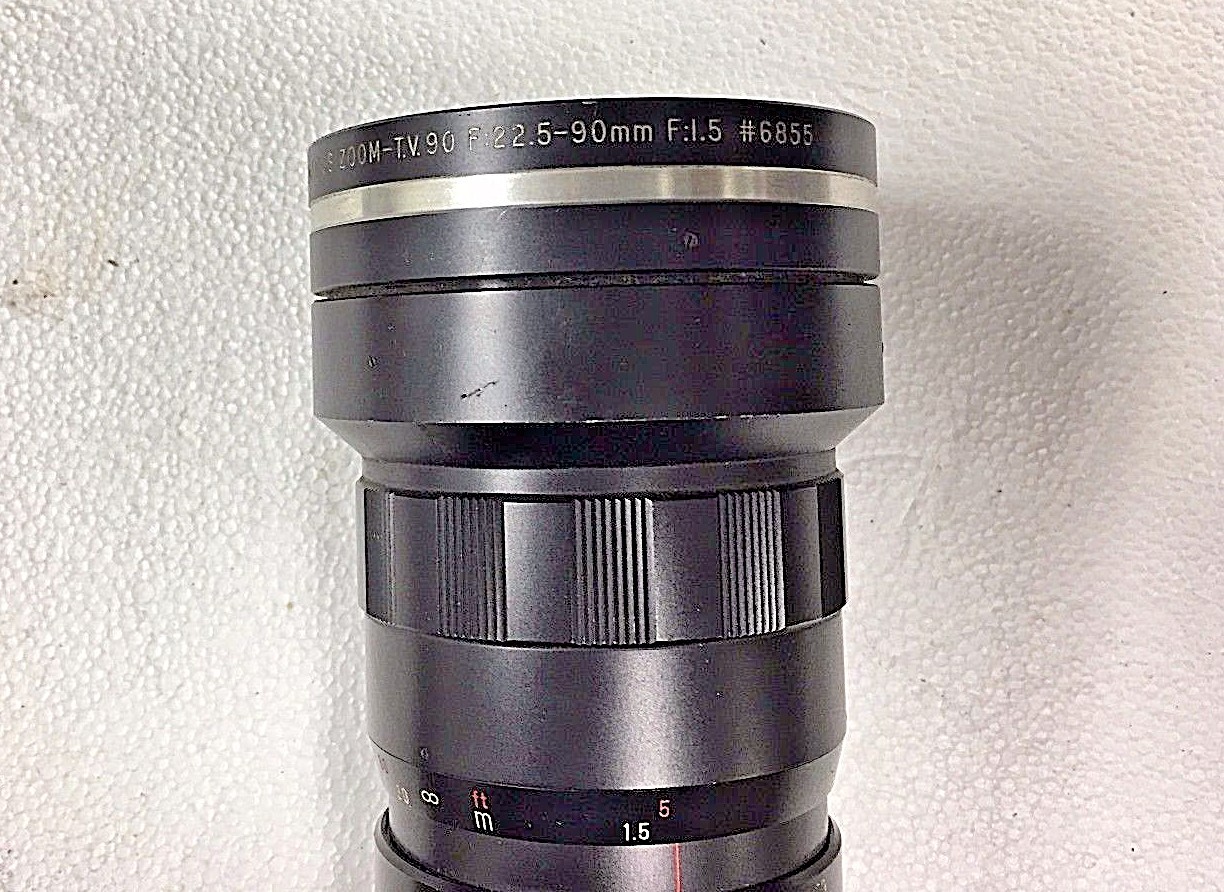 Zolomatics C Mount Cine Zoom Lens 22mm to 90mm Speed Fast F1.5