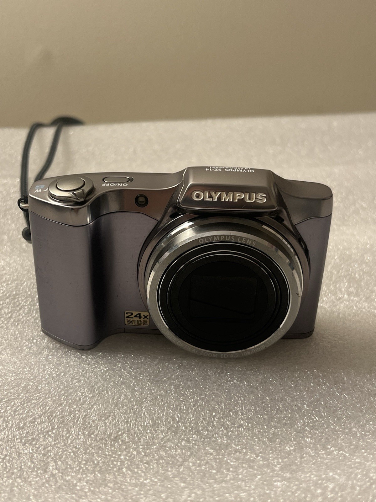 Olympus Digital Camera Model SZ-14 14.0MP Silver Tested
