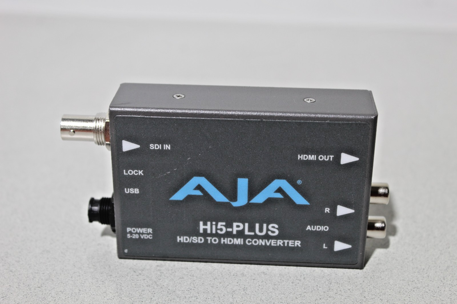 AJA HI5 HD/SD-SDI to HDMI Video and Audio Converter